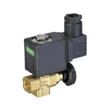 Válvula de control de vapor ajustable con bobina solenoide 24V